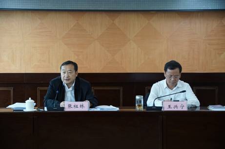 图为张祖林副省长作重要讲话